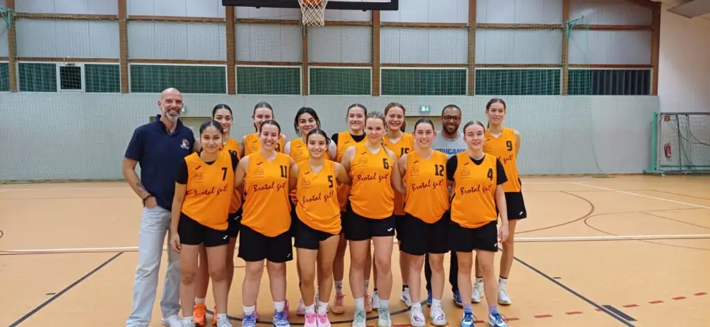 Damen der BG Ober-Ramstadt – Mannschaftsfoto Bezirksliga Basketballverein Ober-Ramstadt